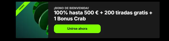 spinit casino bienvenida